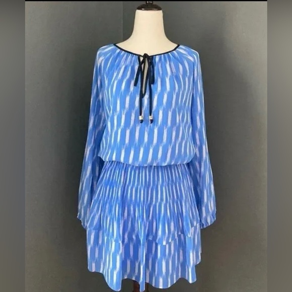 Michael Kors NWT Blue & White Womens Dress Size Small - Picture 5 of 15